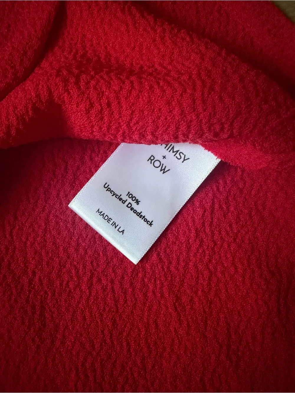 Whimsy + Row Chelsea Miniskirt Red Size M